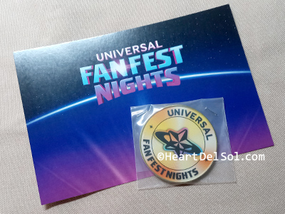 Pic073 - Universal studios Fan Fest Nights medallion